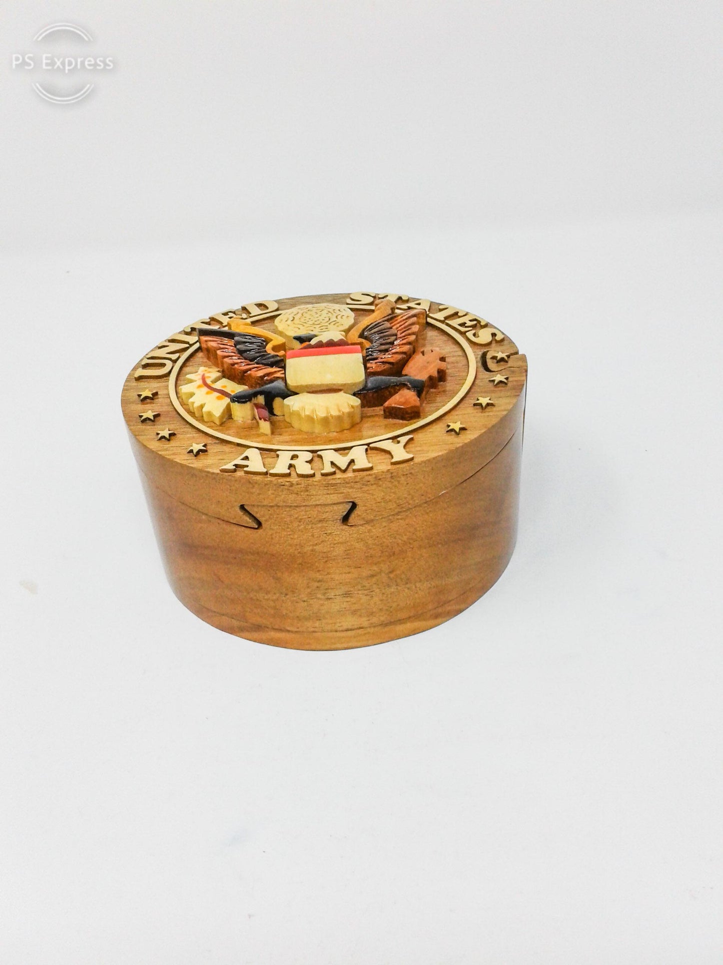 Army Wood Puzzle Box