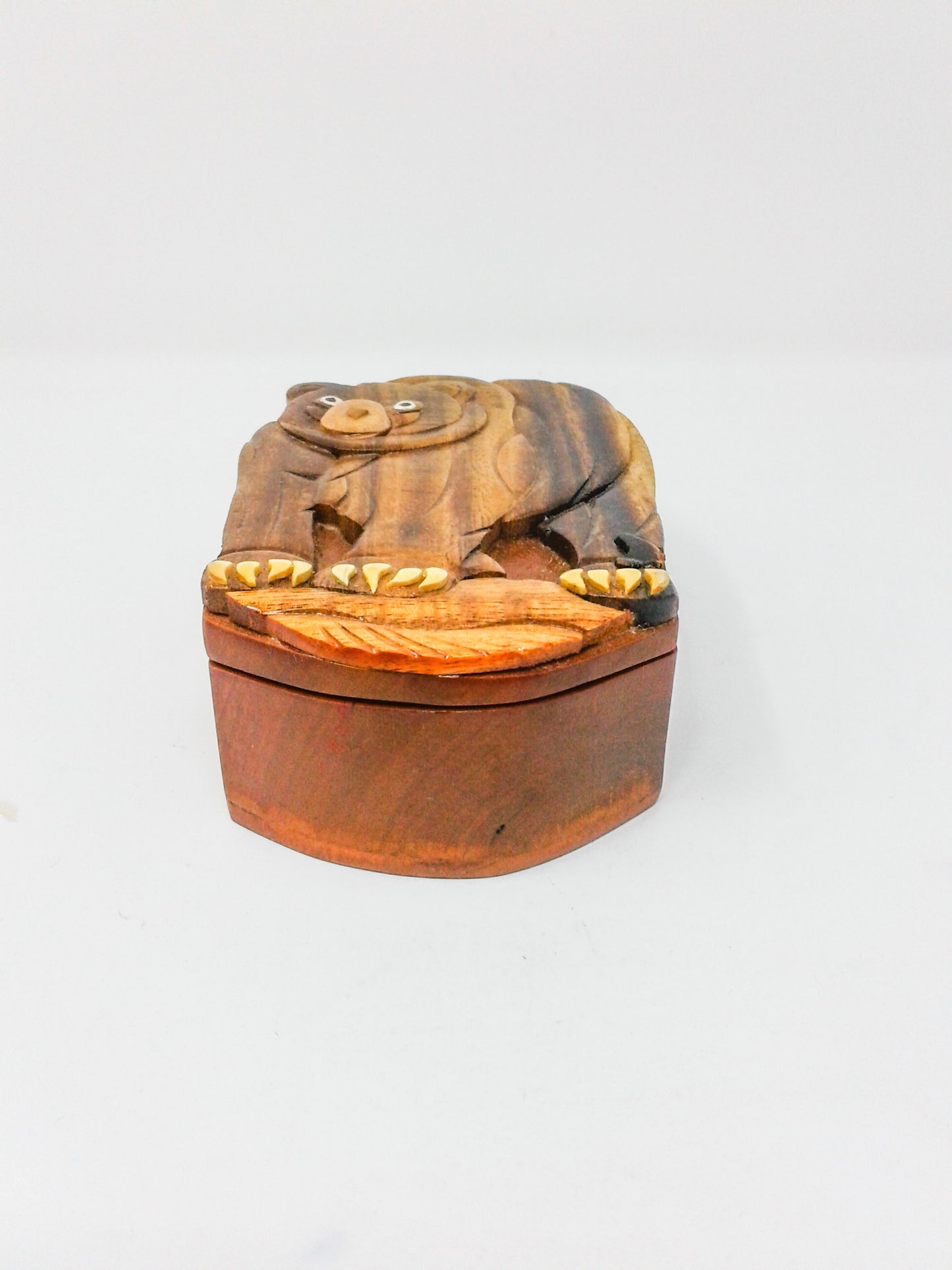 Bear Wood Puzzle Box