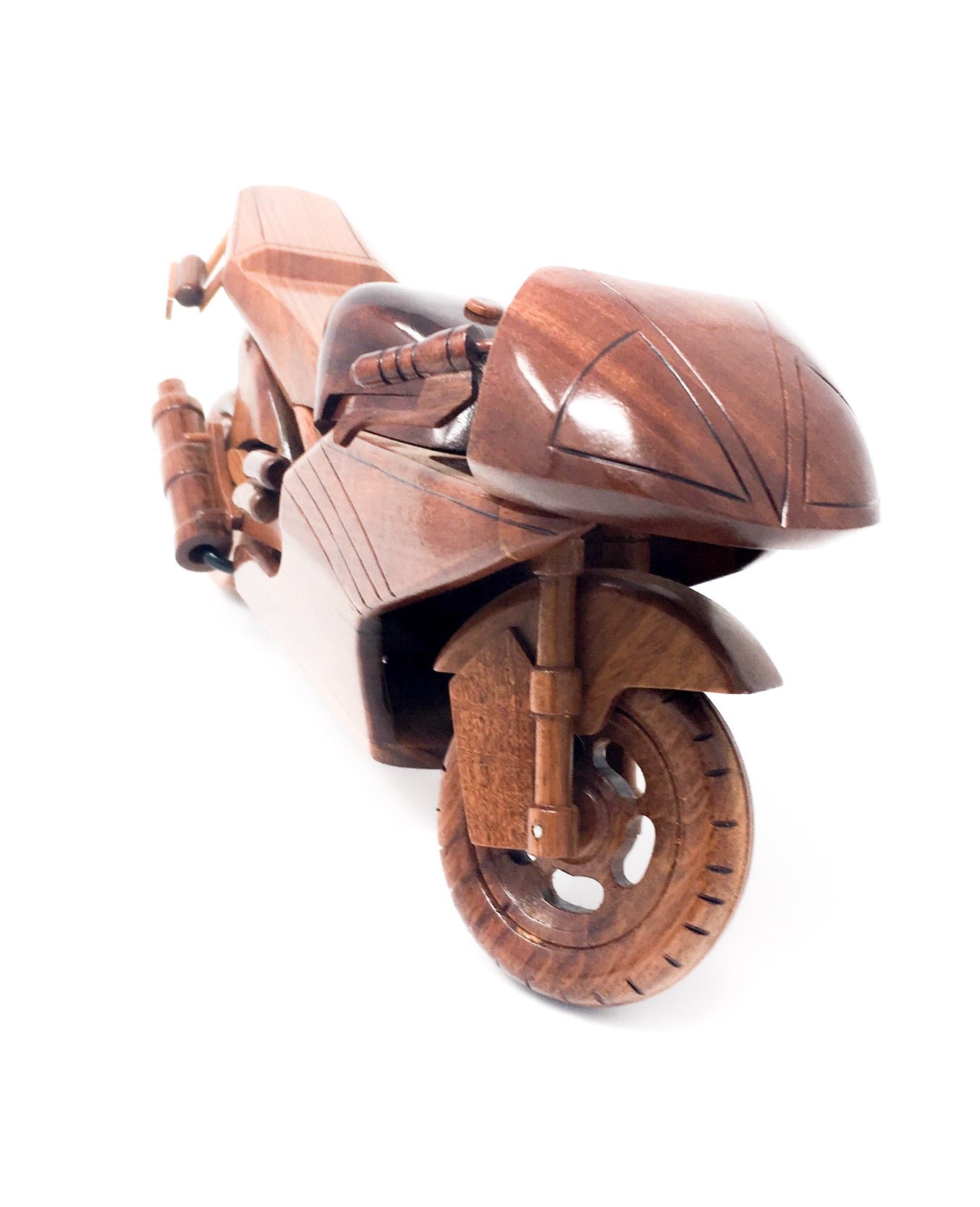 Ducati Racing Bike Wood Model