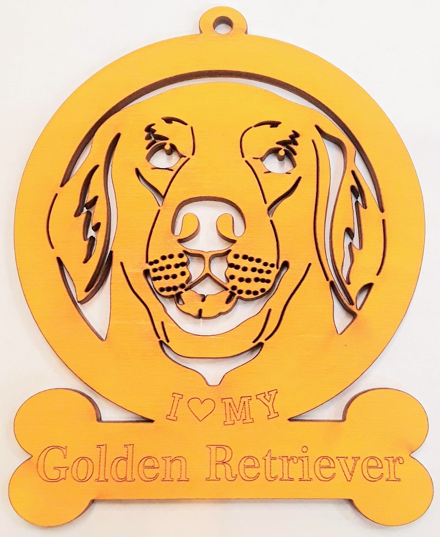 Golden Retriever Dog Ornament