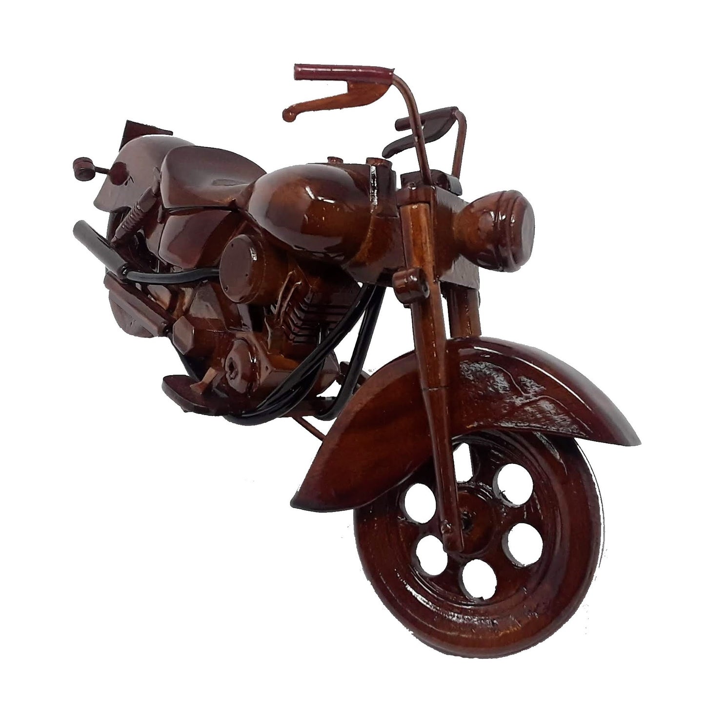 Indian Scout Motorcycle Wood Model