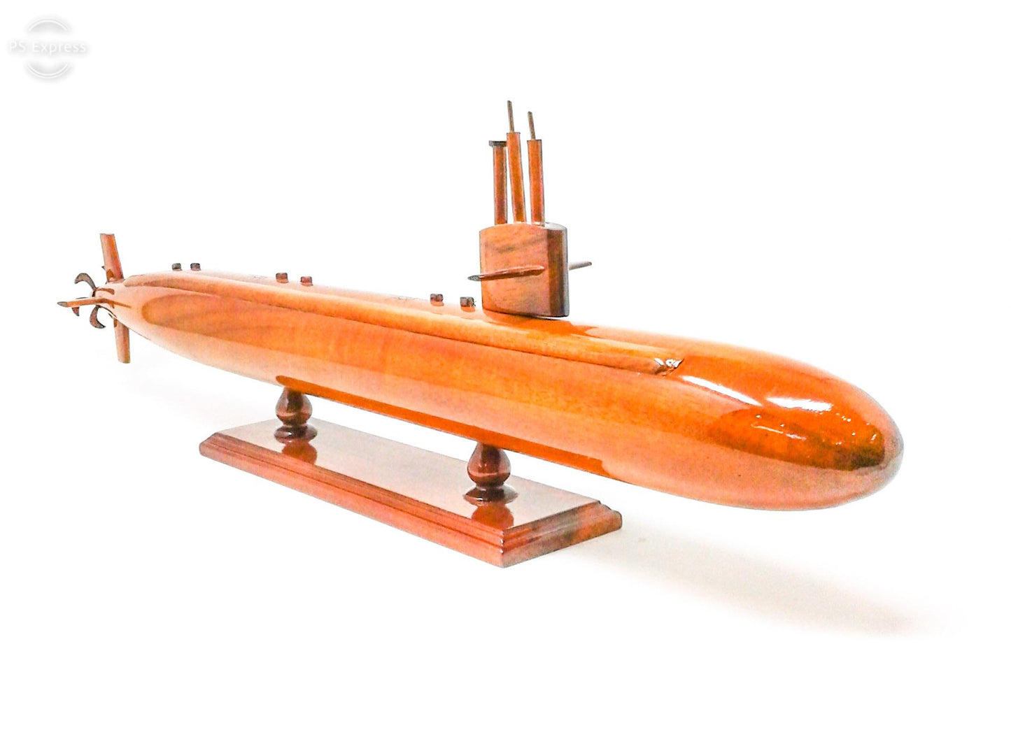Los Angeles Submarine Wood Model