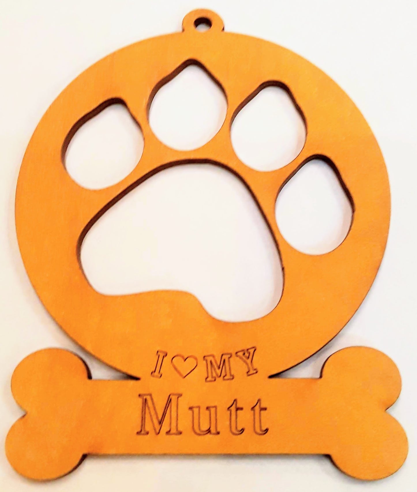 Mutt Dog Ornament