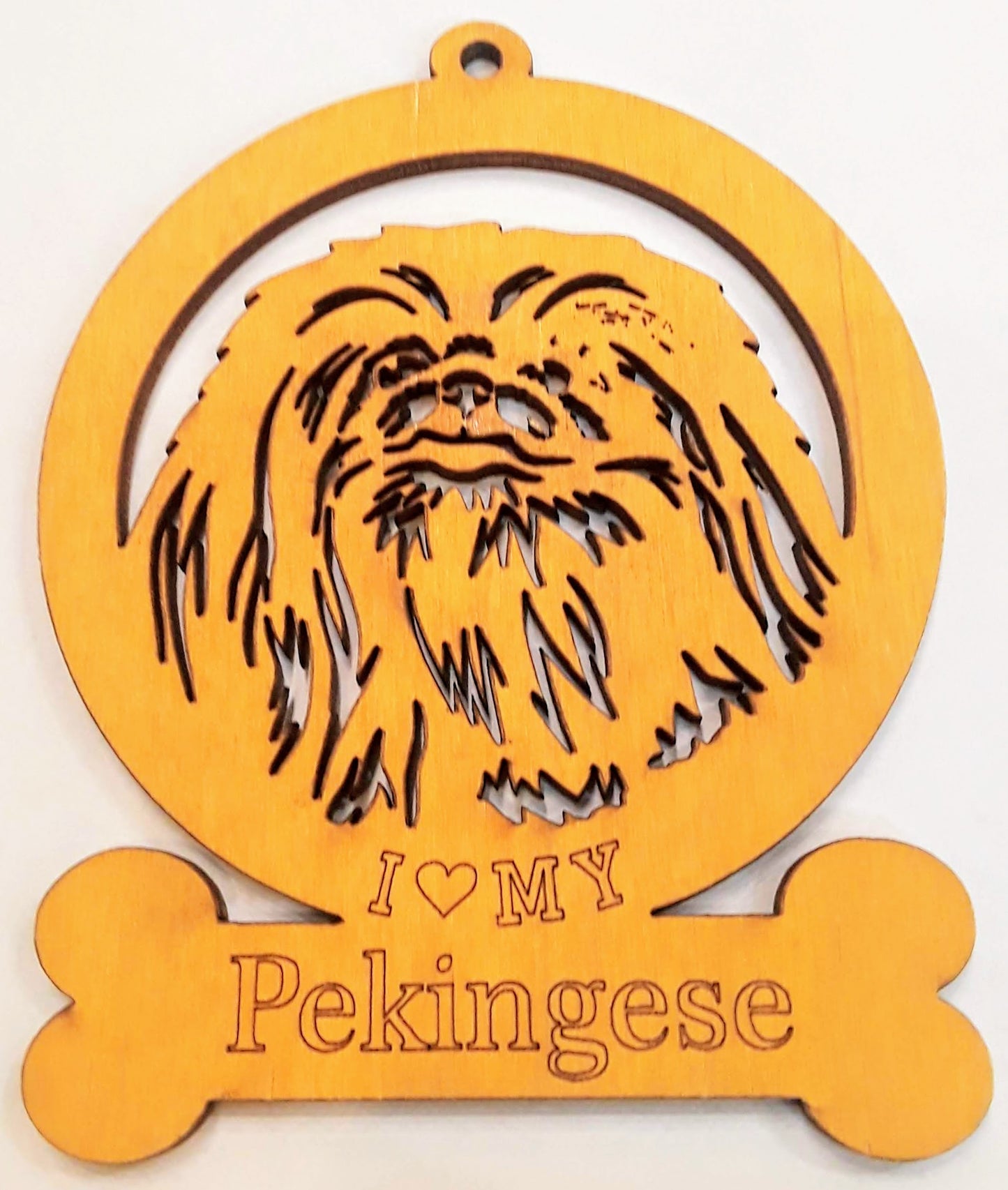 Pekingese Dog Ornament