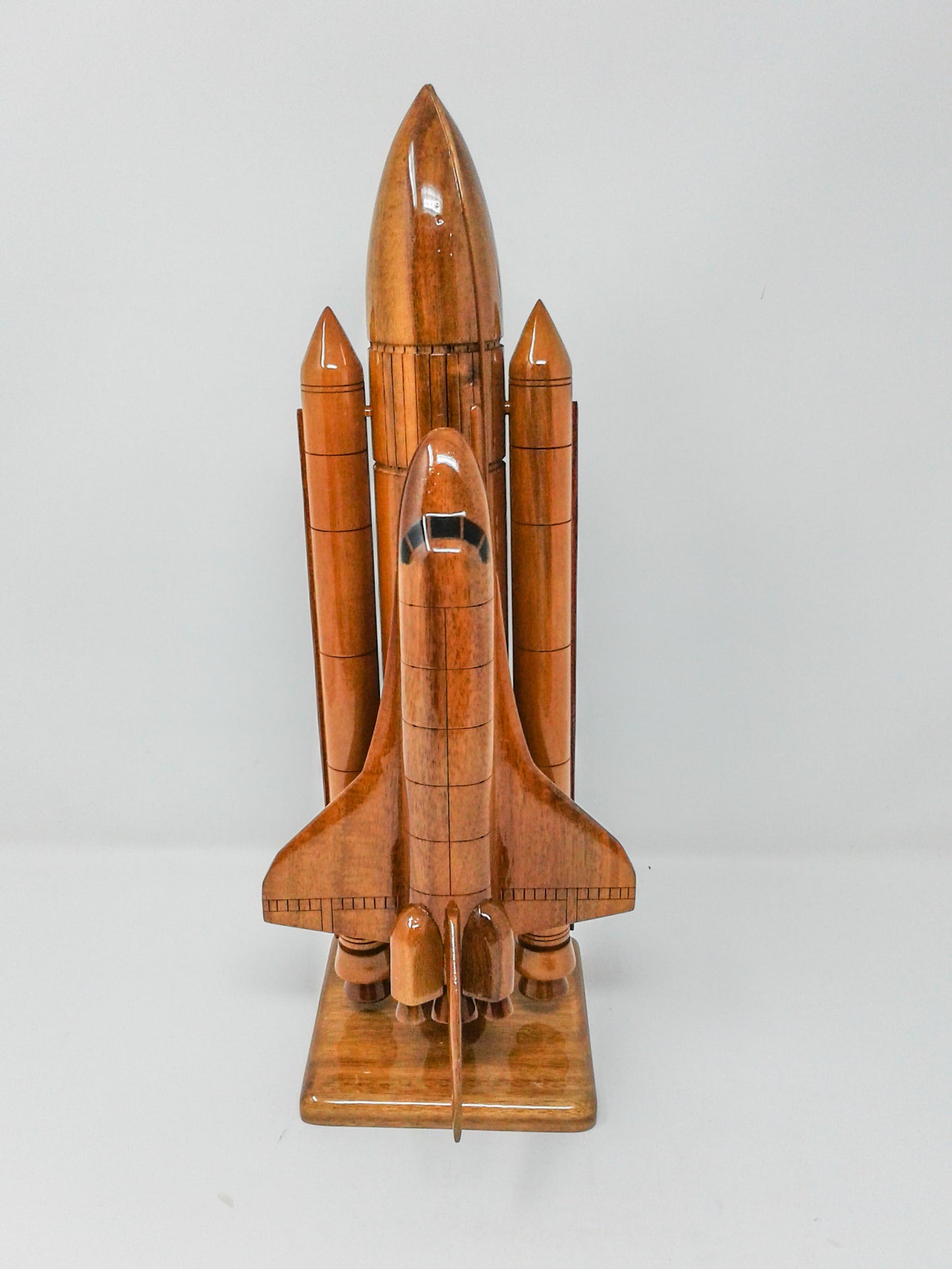 Space Shuttle Wood Model