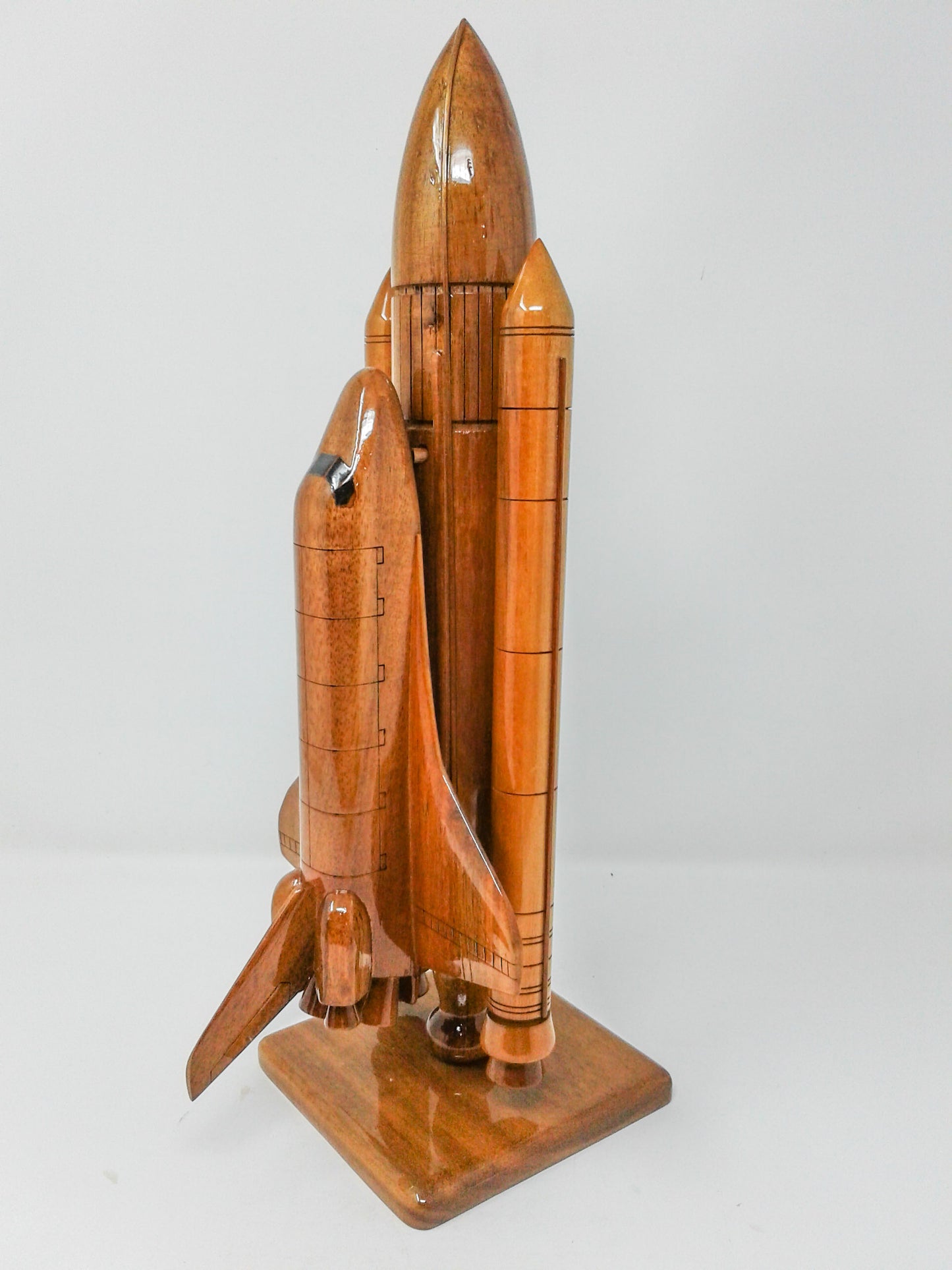 Space Shuttle Wood Model