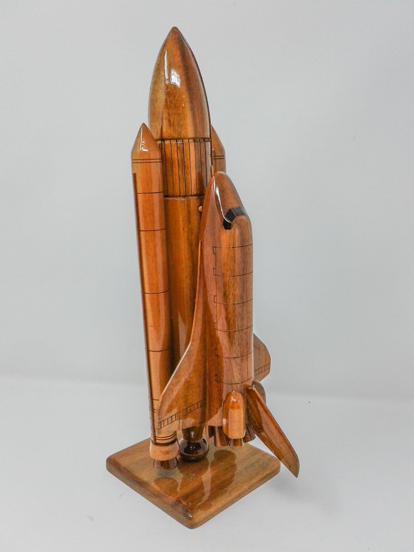 Space Shuttle Wood Model