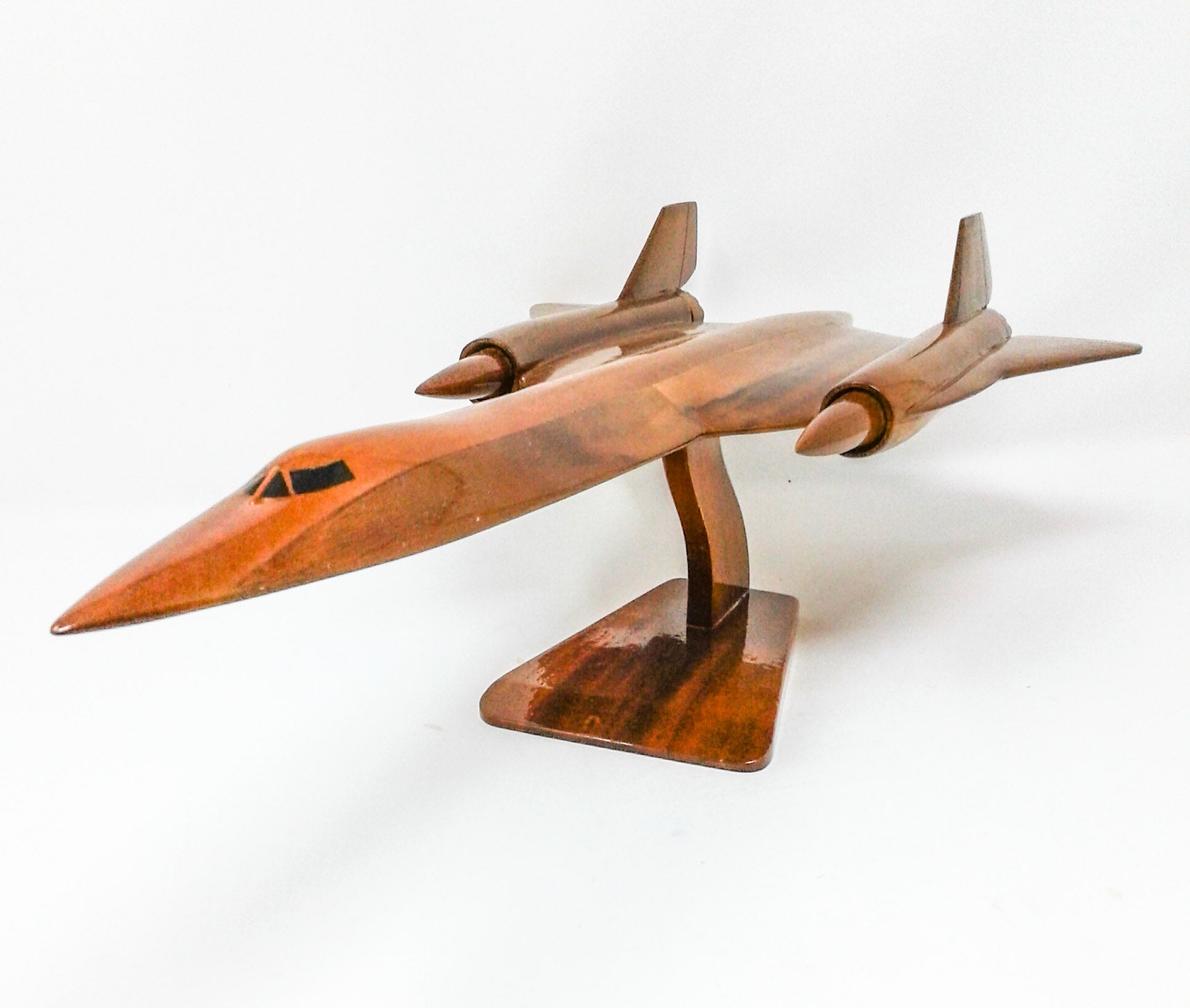 SR-71 Blackbird Wood Model – Wood Art USA