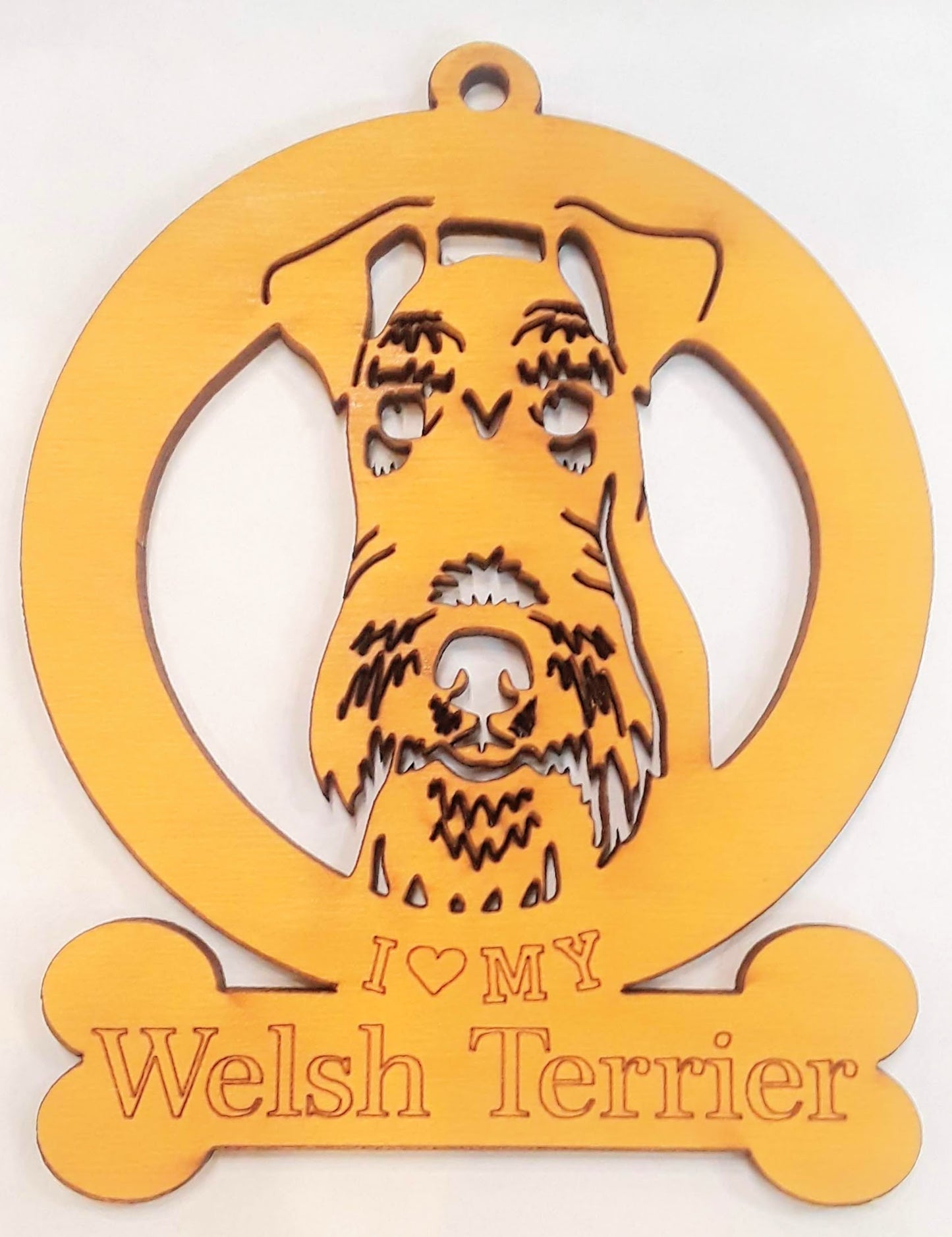Welsh Terrier Dog Ornament