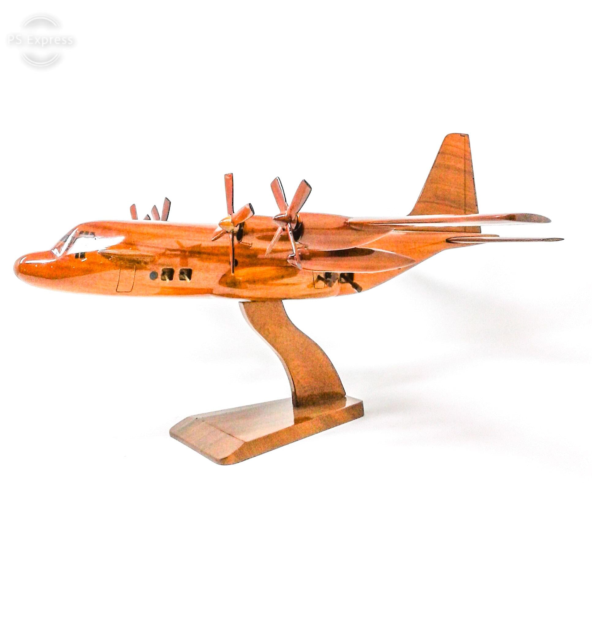 AC-130 Gunship Wood Model – Wood Art USA