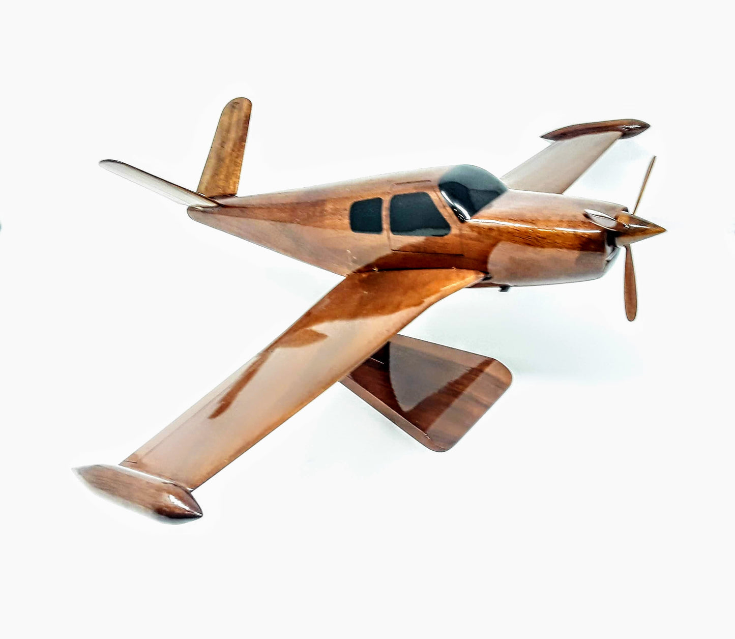 Bonanza V Tail Wood Model