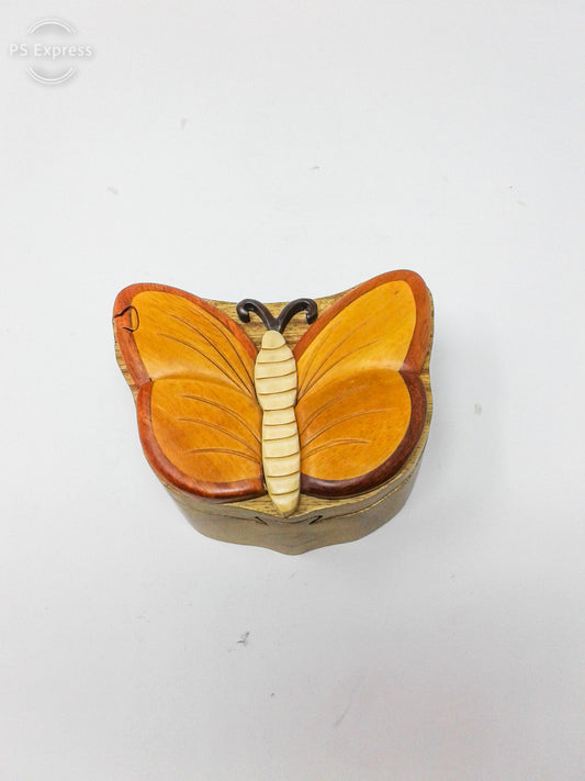 Butterfly Wood Puzzle Box