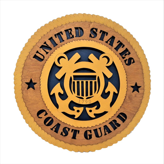 Coast Guard Wall Plaque