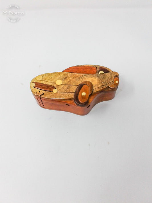 Car Wood Puzzle Box