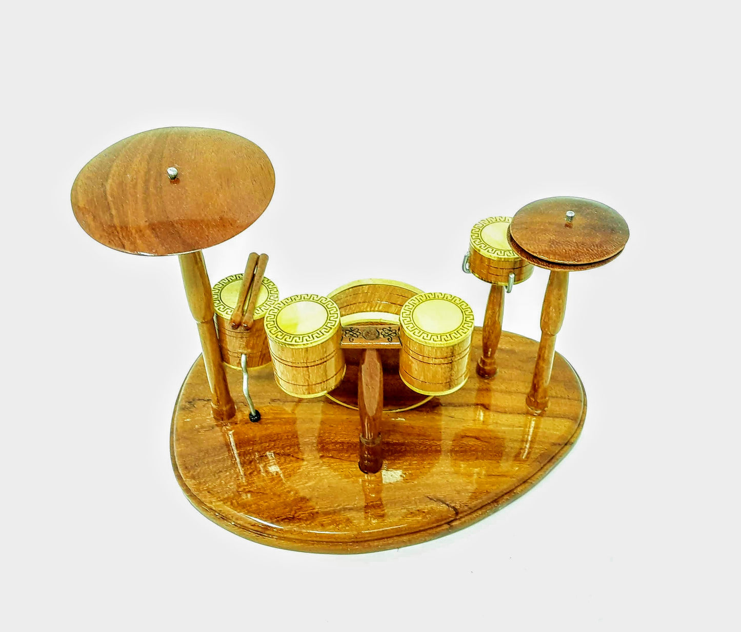 Drum Set Wood Model
