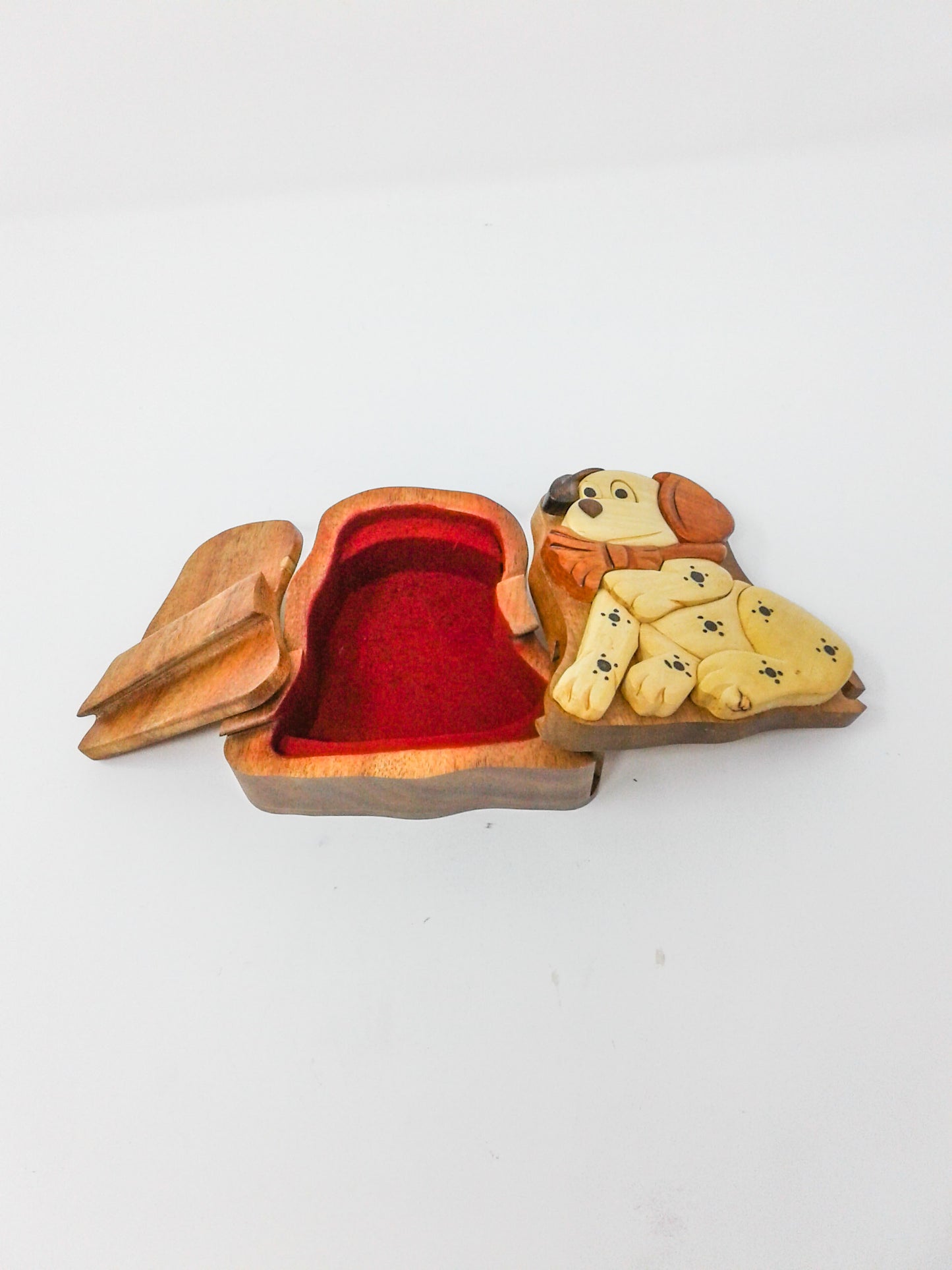 Dog Wood Puzzle Box