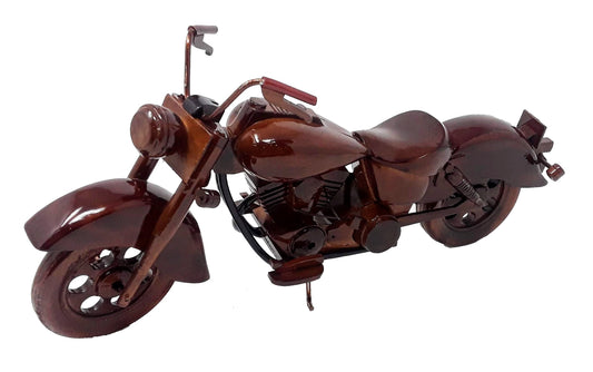 Indian Scout Motorcycle Wood Model