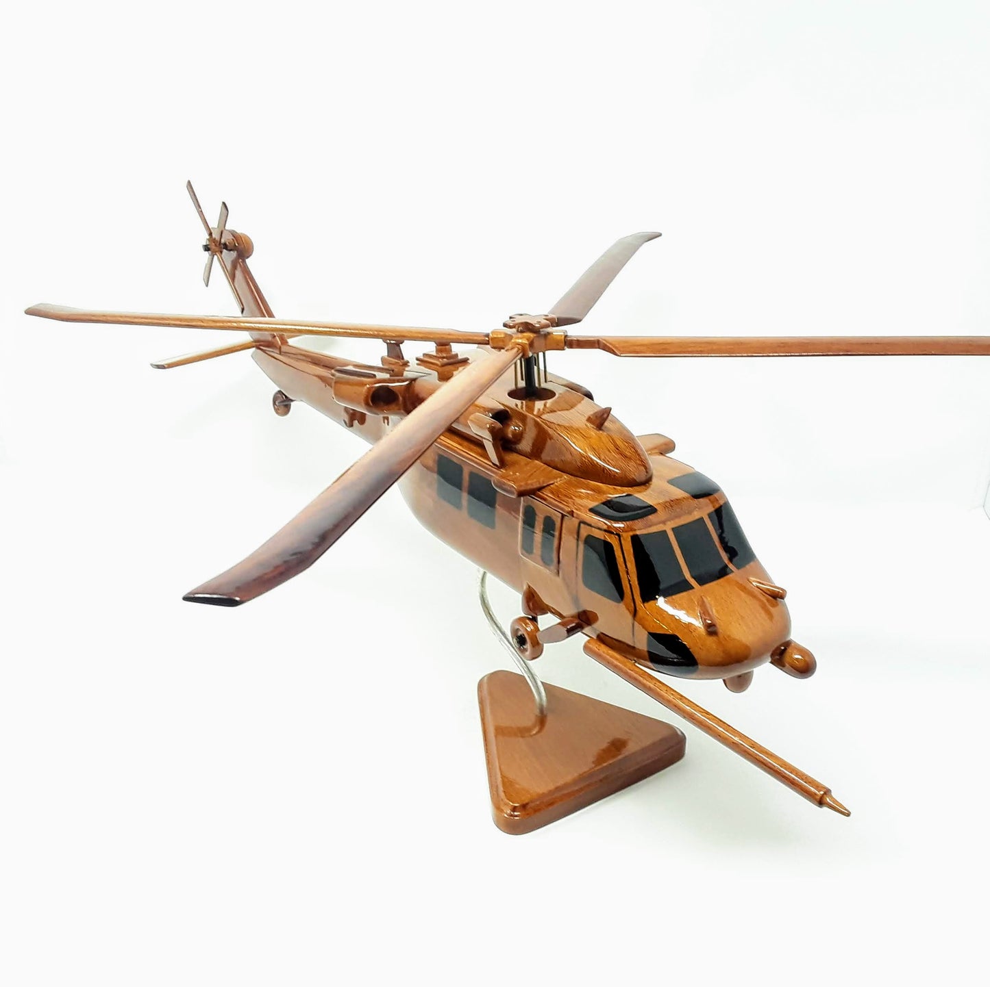 MH-60 Jayhawk Helicopter Wood Model