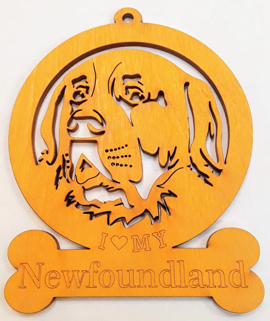 Newfoundland Dog Ornament