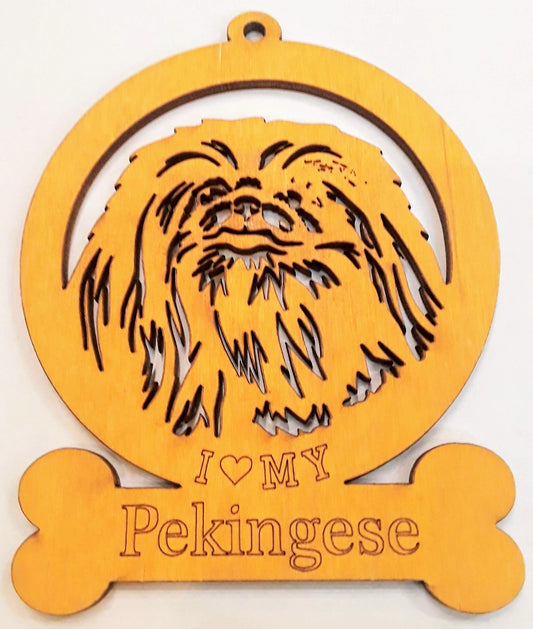Pekingese Dog Ornament