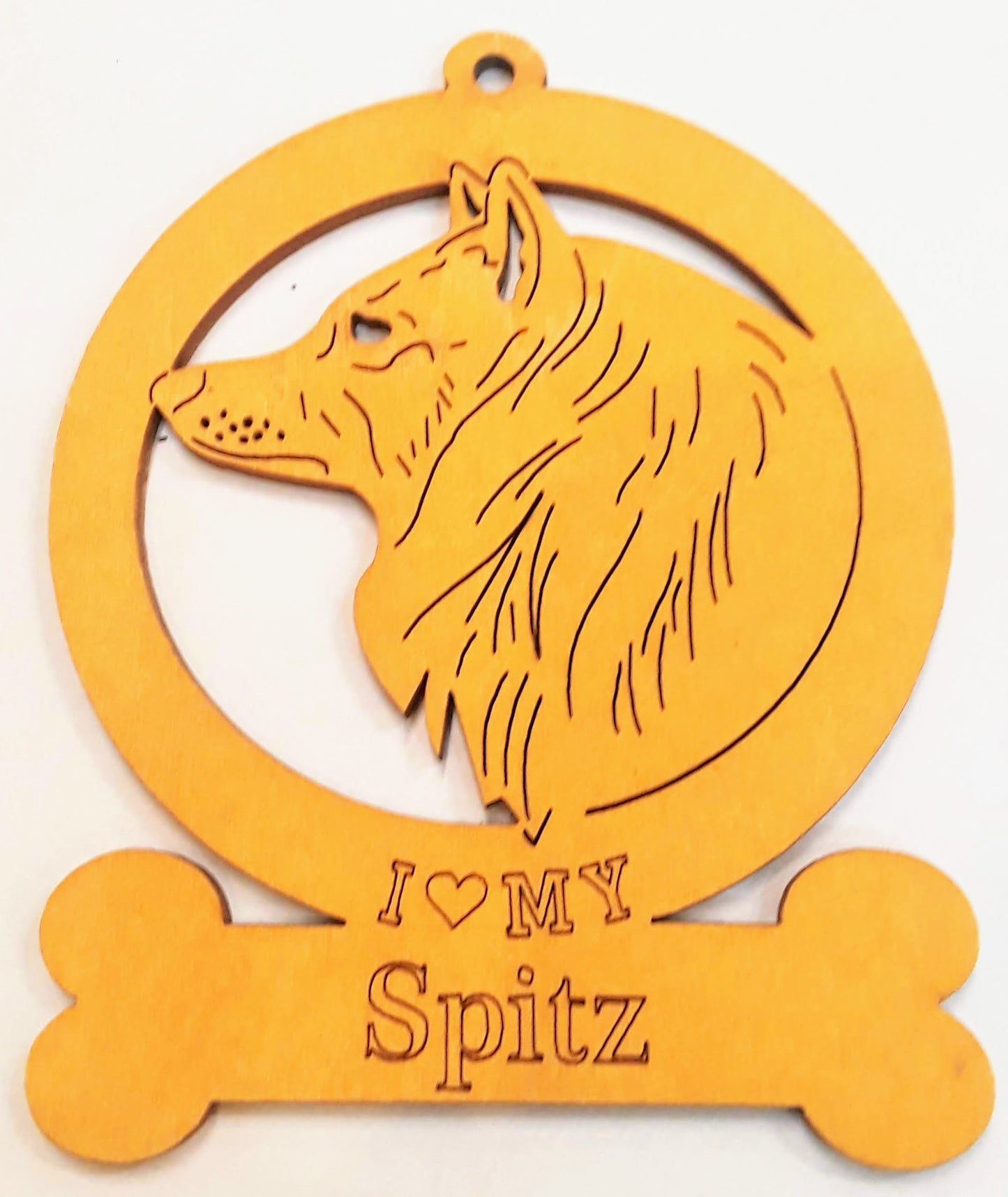 Spitz Dog Ornament