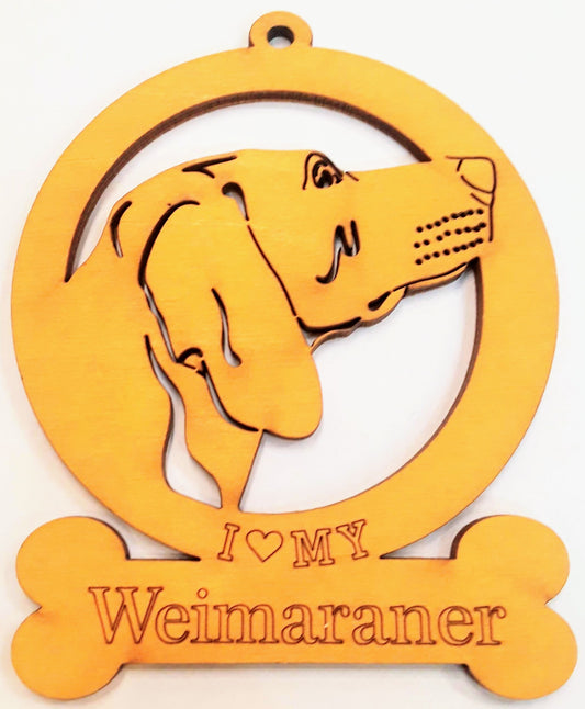 Weimaraner Dog Ornament