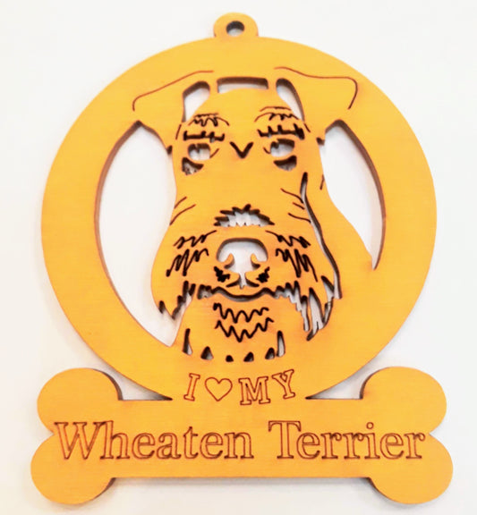 Wheaten Terrier Dog Ornament