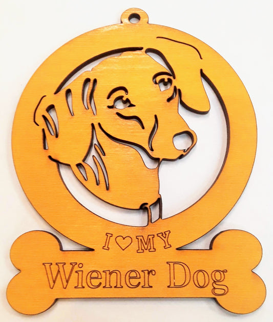Weiner Dog Ornament