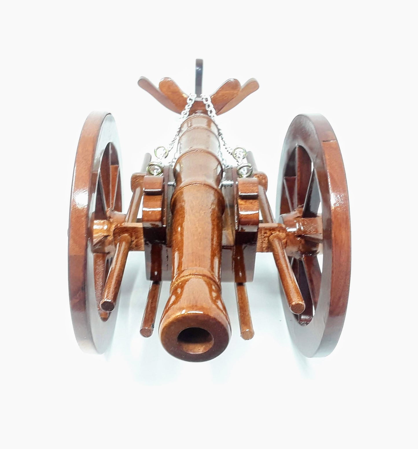 Cannon Wine Bottle Holder Wood Model